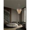 Suspension CROWN 42X5W LED G9 Or satiné  9695121