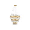 Suspension CROWN 42X5W LED G9 Or satiné  9695121