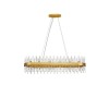 Suspension CROWN 28X5W LED G9 Or satiné  9695119