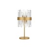 Lampe CROWN 6X5W LED G9 Or satiné  9695122