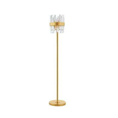Lampadaire CROWN 10X5W LED G9 Or satiné  9695123