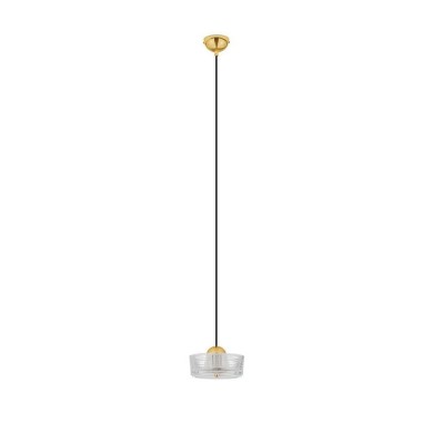 Suspension KEROS 6W LED Or platine H211  9695278