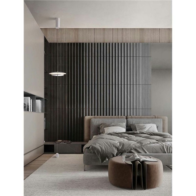 Lampadaire OLOS 21W LED Blanc, chrome H330 NL_9580701 9580701 Lampadaire OLOS 21W LED Blanc, chrome H330 9580701