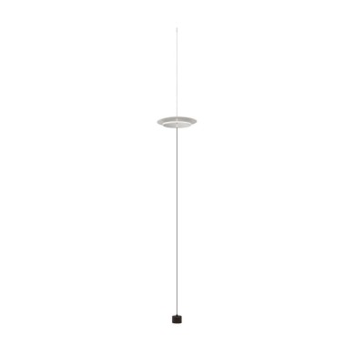 Lampadaire OLOS 21W LED Blanc, chrome H370  9580702
