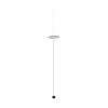 Lampadaire OLOS 21W LED Blanc, chrome H370  9580702