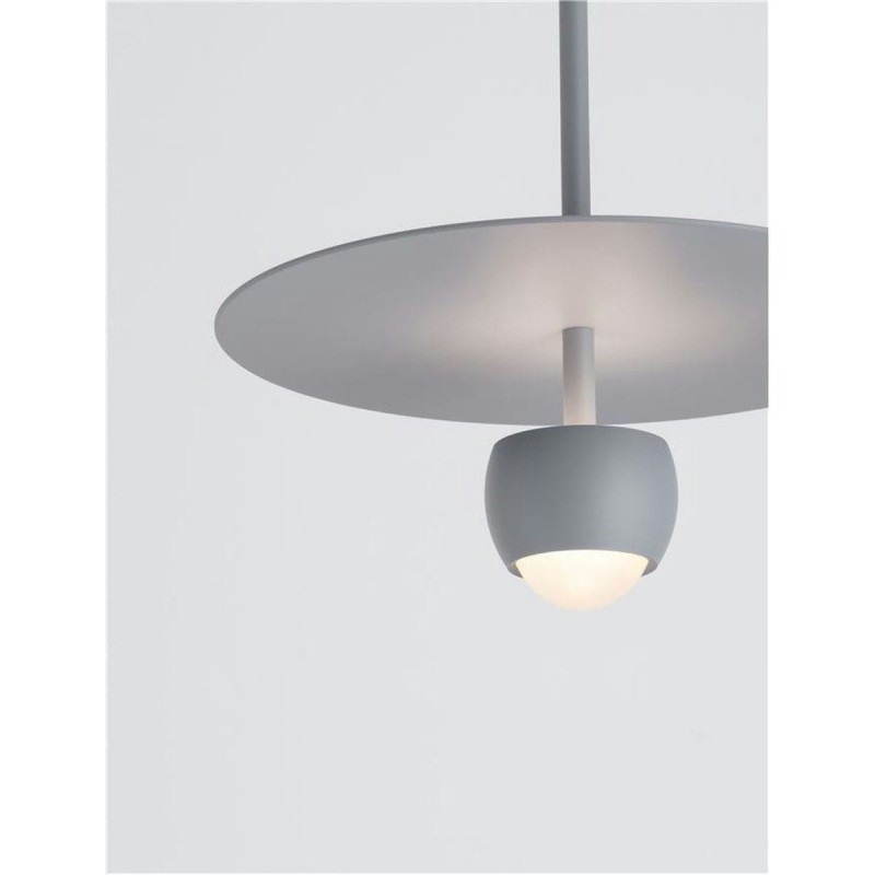 Suspension EDEM 8W LED Gris bleuté  9870046