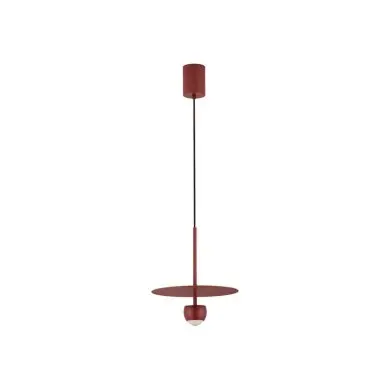 Suspension EDEM 8W LED Rouge NOVA LUCE 9870047