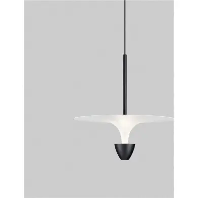 Suspension LUET 11W LED Noir, blanc D34 NOVA LUCE 9186702