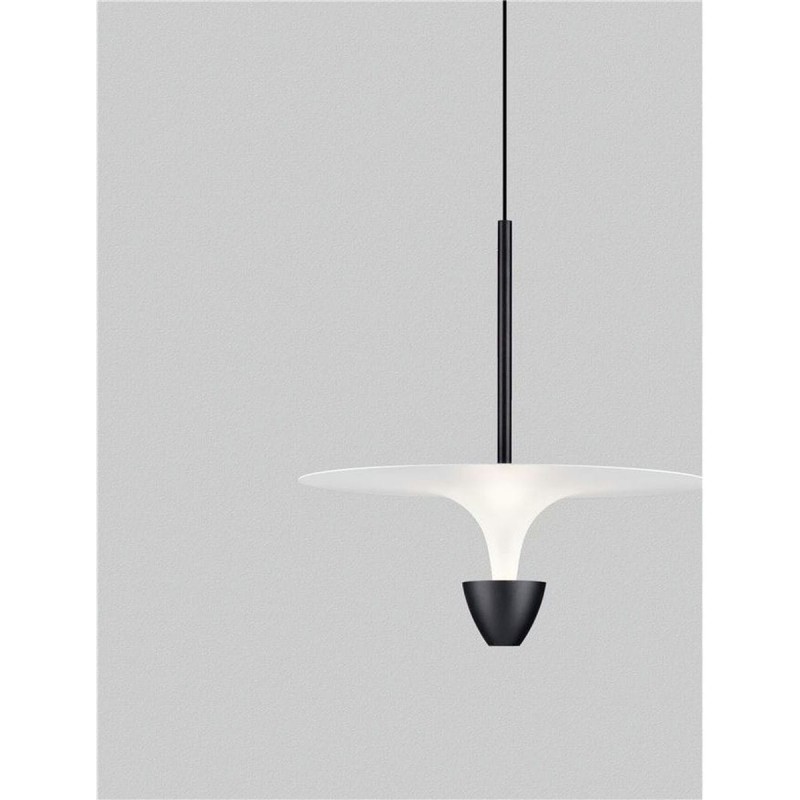 Suspension LUET 11W LED Noir, blanc D34 NL_9186702 9186702 Suspension LUET 11W LED Noir, blanc D34 9186702