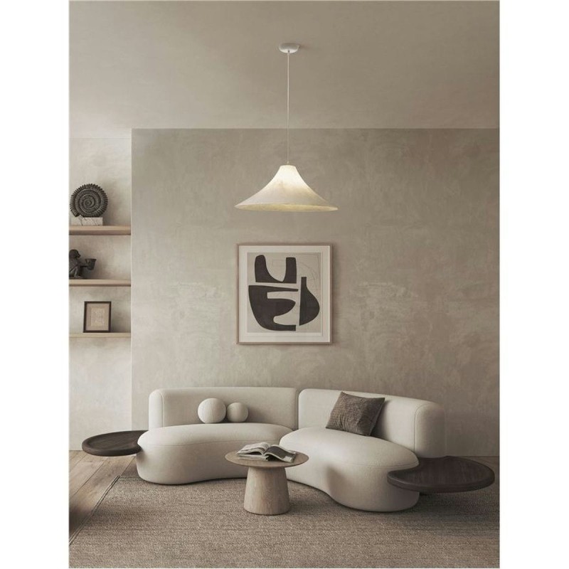 Suspension OKET 12W LED E27 Blanc H200  9620166