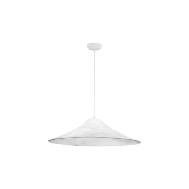 Suspension OKET 12W LED E27 Blanc H180 NOVA LUCE 9620167