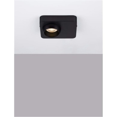 Plafonnier KEDROS 9W LED Noir  9870028