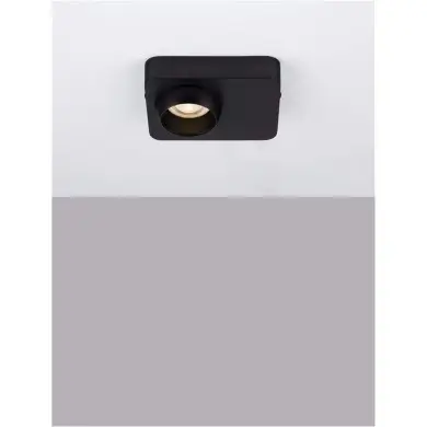 Plafonnier KEDROS 9W LED Noir NOVA LUCE 9870028