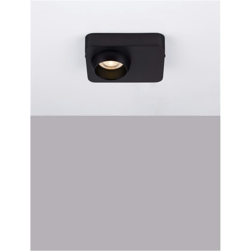 Plafonnier KEDROS 9W LED Noir NL_9870028 9870028 Plafonnier KEDROS 9W LED Noir 9870028