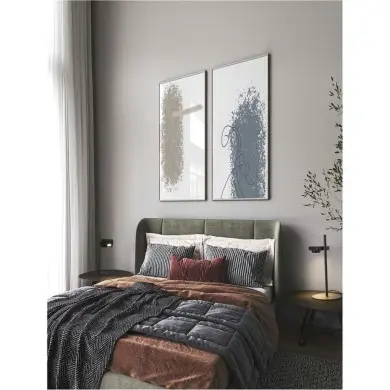 Lampe KEDROS 9W LED Blanc, noir NOVA LUCE 9870032