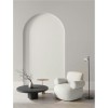 Lampadaire KEDROS 9W LED Blanc, noir  9870035