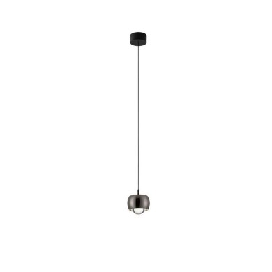 Suspension CONGA 13W LED Noir, chrome  9002070