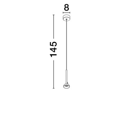 Suspension OLA 4W LED Blanc  9060252