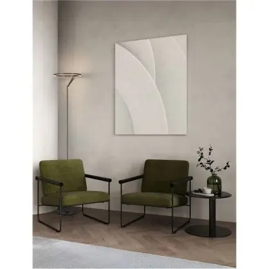 Lampadaire TILIA 26W LED Nickel brumeux NOVA LUCE 9088143