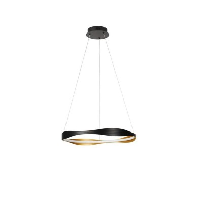 Suspension DOBI 32W LED Noir sablonneux, or  9030642