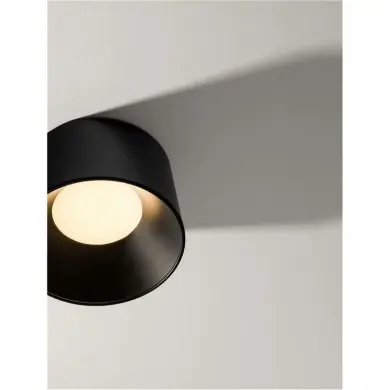 Plafonnier ATIL 24W LED Noir NOVA LUCE 9870011