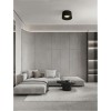 Plafonnier ATIL 35W LED Noir  9870013