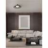Plafonnier BRUME 15W LED Noir  9620150