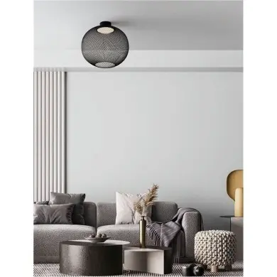 Plafonnier KINETIC 24W LED Noir NOVA LUCE 9620154