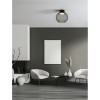 Plafonnier KINETIC 12W LED Noir  9620156