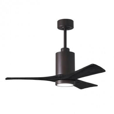 Ventilateur Plafond Silencieux Patricia Bronze Noir 106cm ATLAS FAN PA3-TB-BK-42