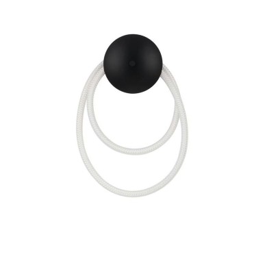 Applique ILANE 17W LED Noir, blanc  9780100