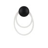Applique ILANE 17W LED Noir, blanc  9780100