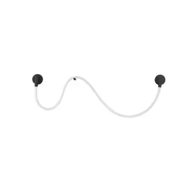 Applique ILANE 14W LED Noir, blanc NOVA LUCE 9780102