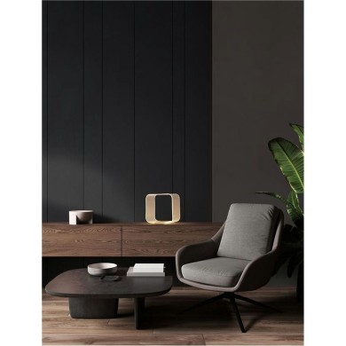 Lampe VALENTIN 14W LED Or brossé H24  9030638