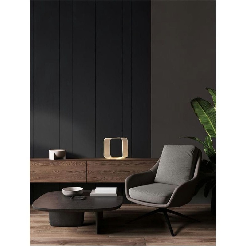 Lampe VALENTIN 14W LED Or brossé H24  9030638