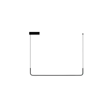 Suspension STRITA 20W LED Noir NOVA LUCE 9001102
