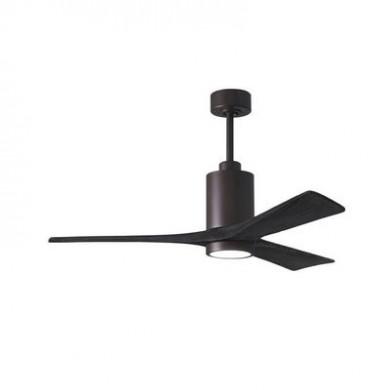 Ventilateur Plafond Silencieux Patricia 132cm Bronze Noir ATLAS FAN PA3-TB-BK-52