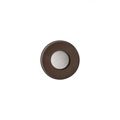 Applique ESTI 17W LED Nickel brumeux, marron foncé  9088130