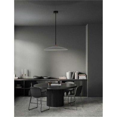 Suspension POLIFEMO 17W LED Noir, fumé  9620140