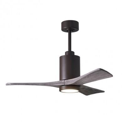 Ventilateur de Plafond Bois Vieilli Patricia 106cm Bronze ATLAS FAN PA3-TB-BW-42