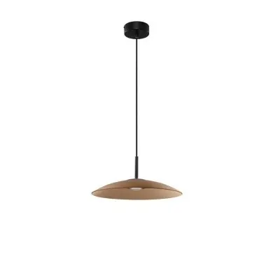 Suspension POLIFEMO 12W LED Noir, marron moca NOVA LUCE 9620145