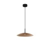 Suspension POLIFEMO 12W LED Noir, marron moca  9620145