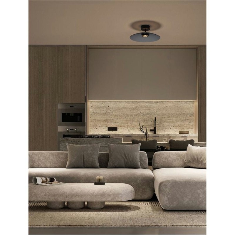 Plafonnier POLIFEMO 12W LED Noir, fumé NL_9620146 9620146 Plafonnier POLIFEMO 12W LED Noir, fumé 9620146