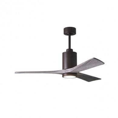 Ventilateur Plafond Silencieux Patricia 132cm Bronze Bois Vieilli ATLAS FAN PA3-TB-BW-52