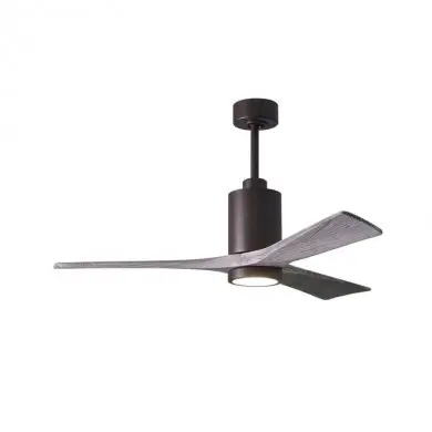 Ventilateur Plafond Silencieux Patricia 132cm Bronze Bois Vieilli ATLAS FAN PA3-TB-BW-52