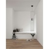 Suspension AELIA 3W LED Noir, gris fumé  9009141