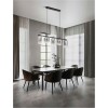 Suspension AELIA 19W LED Noir, gris fumé  9009142