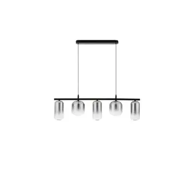 Suspension AELIA 19W LED Noir, gris fumé NOVA LUCE 9009142