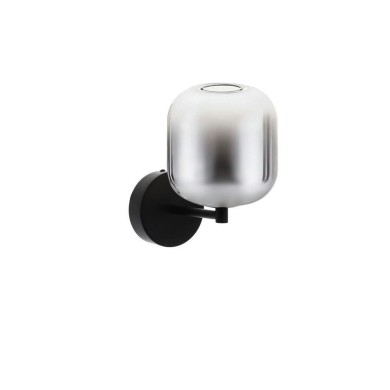 Applique AELIA 3W LED Noir, gris fumé  9009145