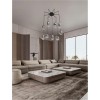 Suspension AELIA 36W LED Noir, gris fumé  9009144